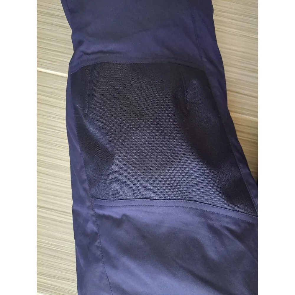 L.L. Bean Boys Size 8 Navy Blue Insulated Ski Snow Pants Polyester Nylon - Picture 8 of 10
